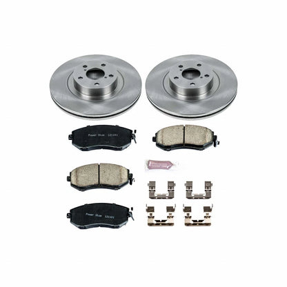 Power Stop Brake Kit for Subaru Forester (2010–2018) TLX-psbKOE6082-CL360A75