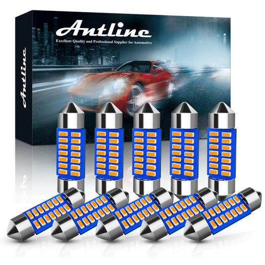 31MM Amber Yellow LED Bulb for Interior Lights (12V)