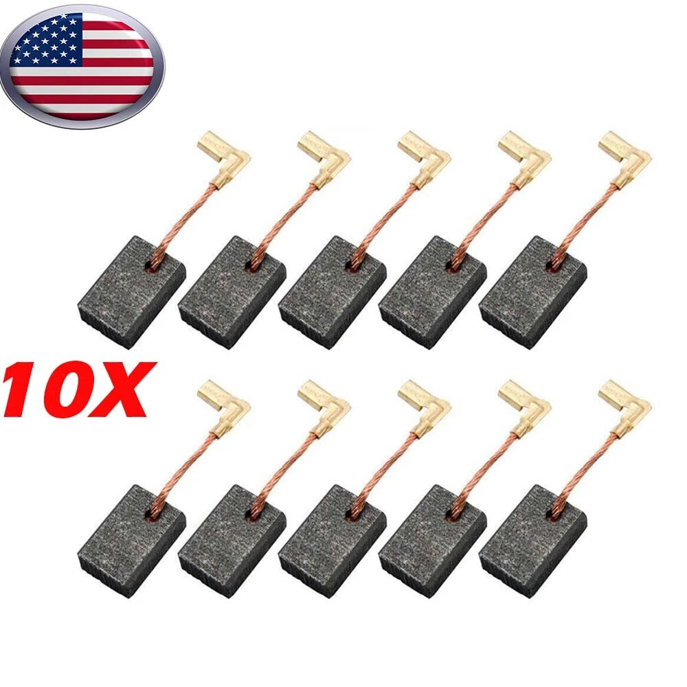 Set of 10 Carbon Brushes for Makita 9553NB 9554NB 9555NB