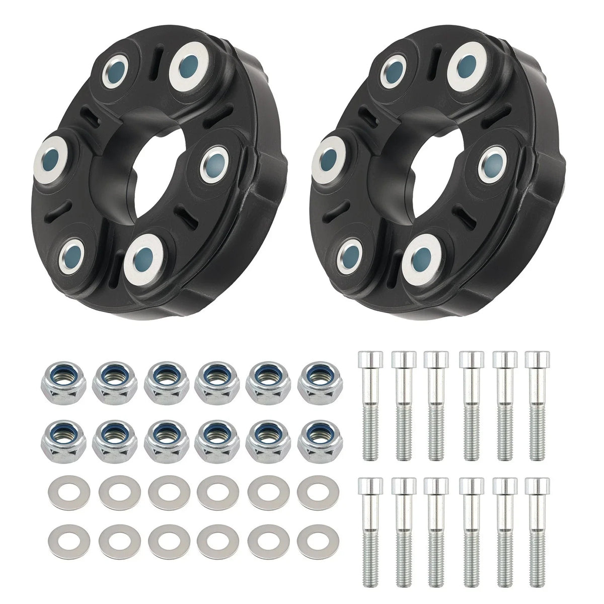 2X Flex Disc for Driveshaft w/ Bolts for BMW E84 X1 2007-2013