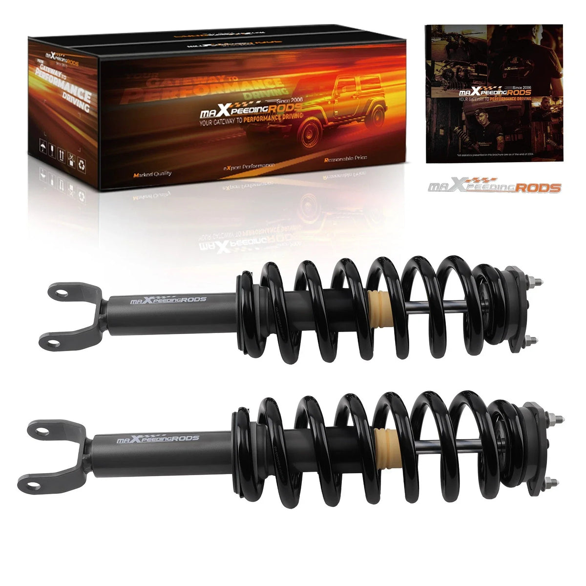 2" Front Leveling Struts for Ram 1500 2WD/4WD (2019–2025)