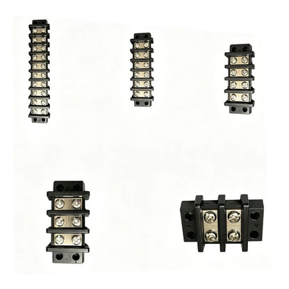 Marine Terminal Block 2/3/6/10 Gang Stainless Screw 600V 30A 22-10AWG