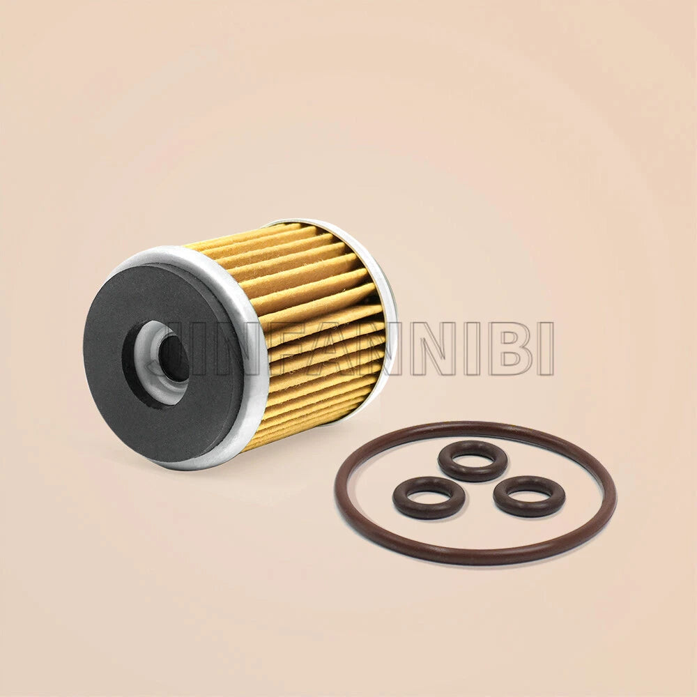 Oil Filter Kit with O-Rings for Yamaha WR250F YZ250F (2001–2002) 5D3-13440-02-00, 5D3-13440-09-00, 93210-07135-00, 93210-47675-00