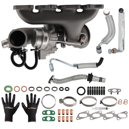 Turbocharger Coolant Oil Line Kit for Chevy Cruze Limited 2016 (MDA5GN, 781504, 781504-5001S, 781504-5002S, 781504-5004S)