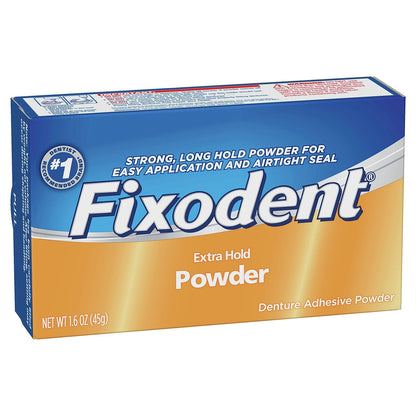 Fixodent Denture Adhesive Powder for Dentures (1.6 Ounce)