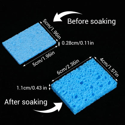 20PCS Cleaning Solder Sponge for Soldering Iron