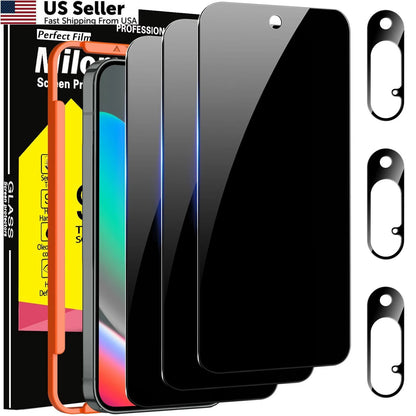 3 Pack Privacy Screen Protector for Google Pixel 10 (2023)