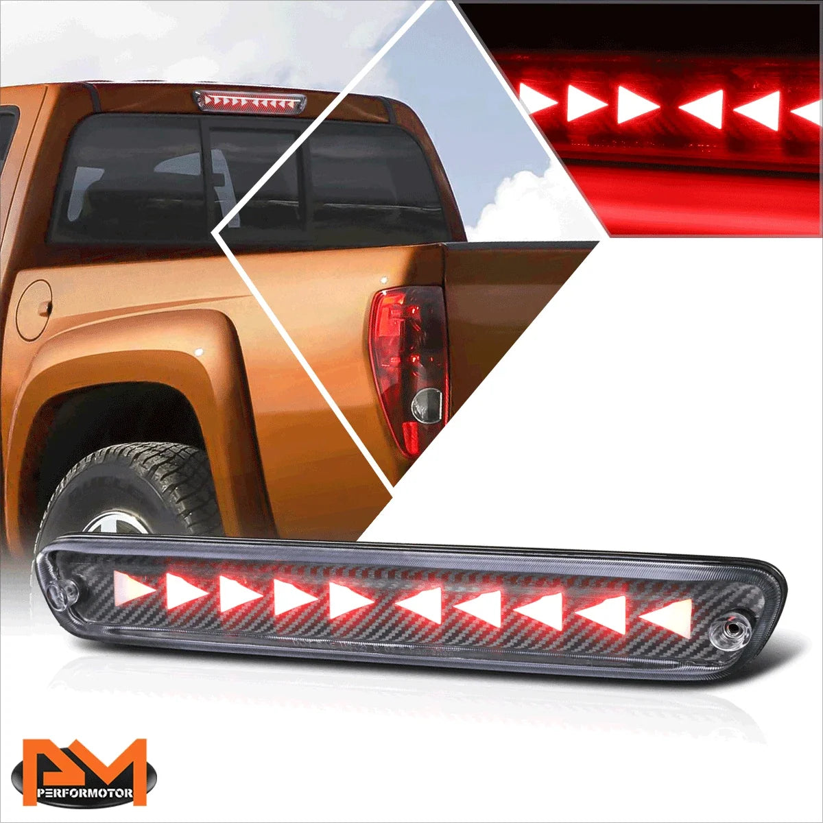 Triangle LED Third Tail Light for 2004-2012 Colorado/Canyon