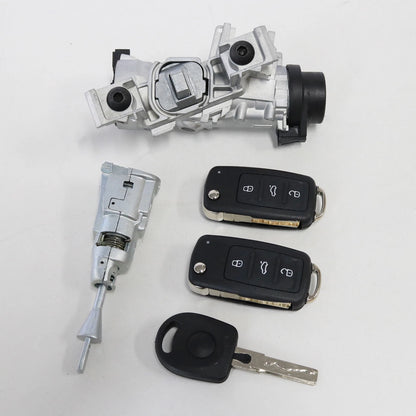 Ignition Switch Door Lock Cylinder for VW Jetta (2006–2018) 1K0905851B, ILA740, 1131NC12919