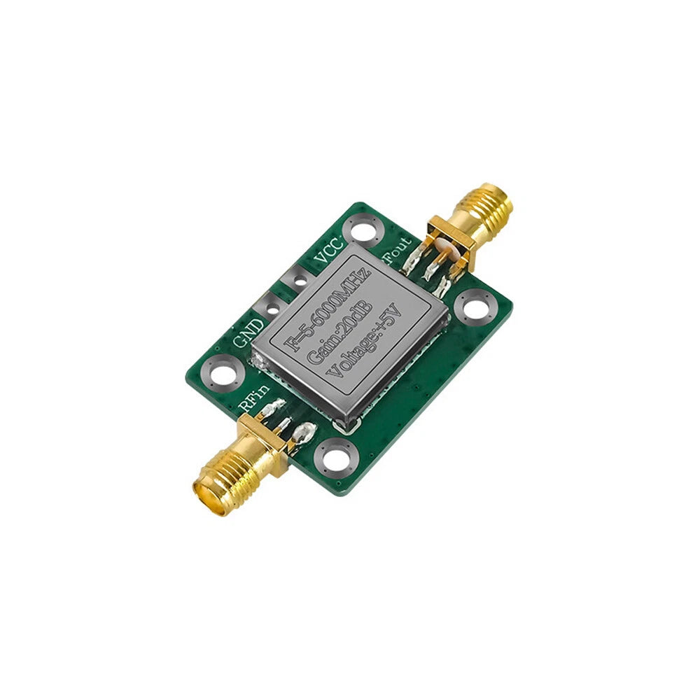 2X RF Broadband Signal Amplifier Board for (5M~6GHz, 20dB)