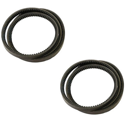 Set of Two Clutch Drive Belts for Ferris IS5000Z IS5100Z IS5100ZC