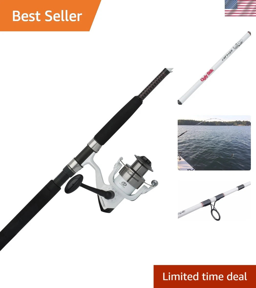7' Catfish Spinning Rod and Reel Combo for Ultimate Performance