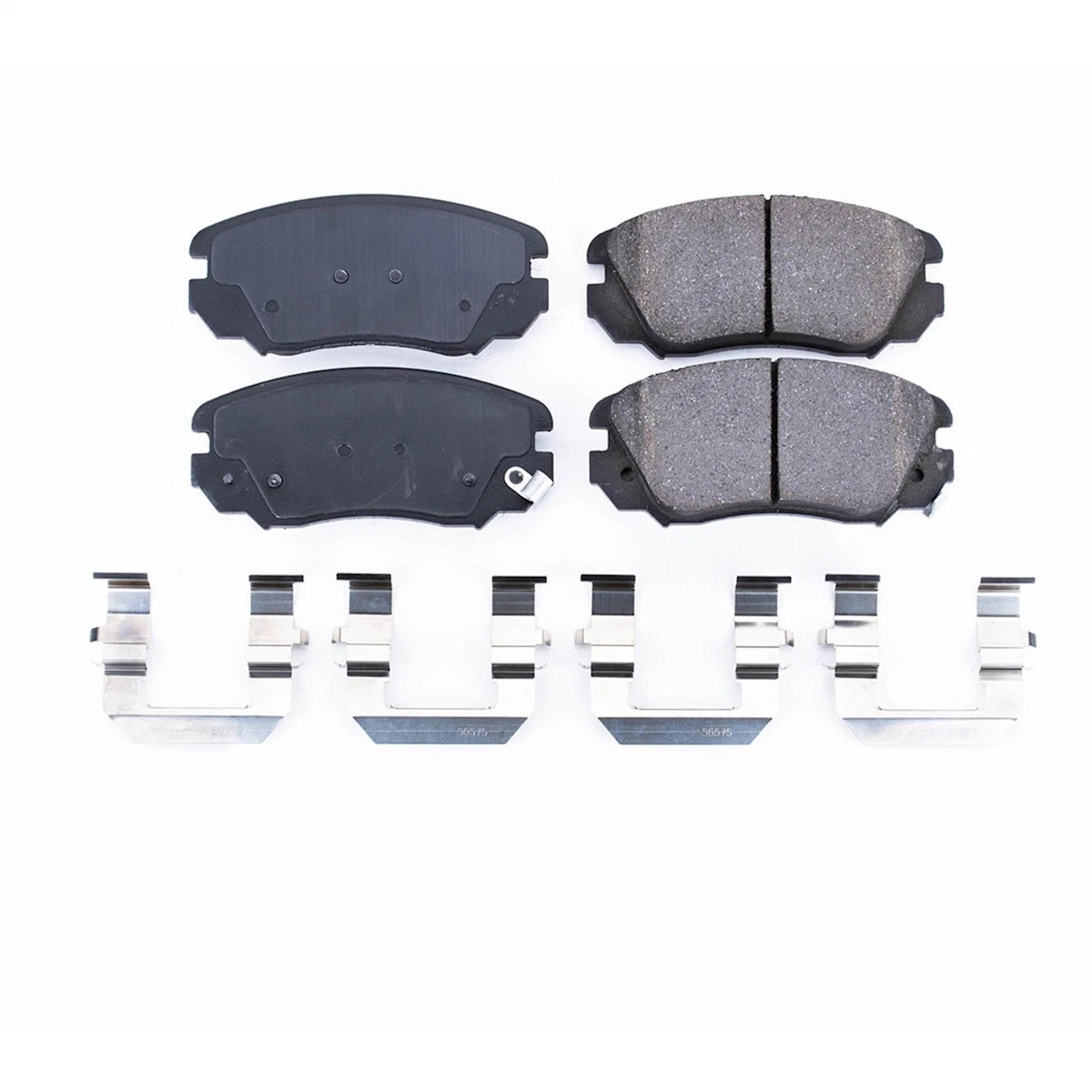 2X Powerstop Brake Pad Set Front for Chevy Impala (2010–2020) 17-1421