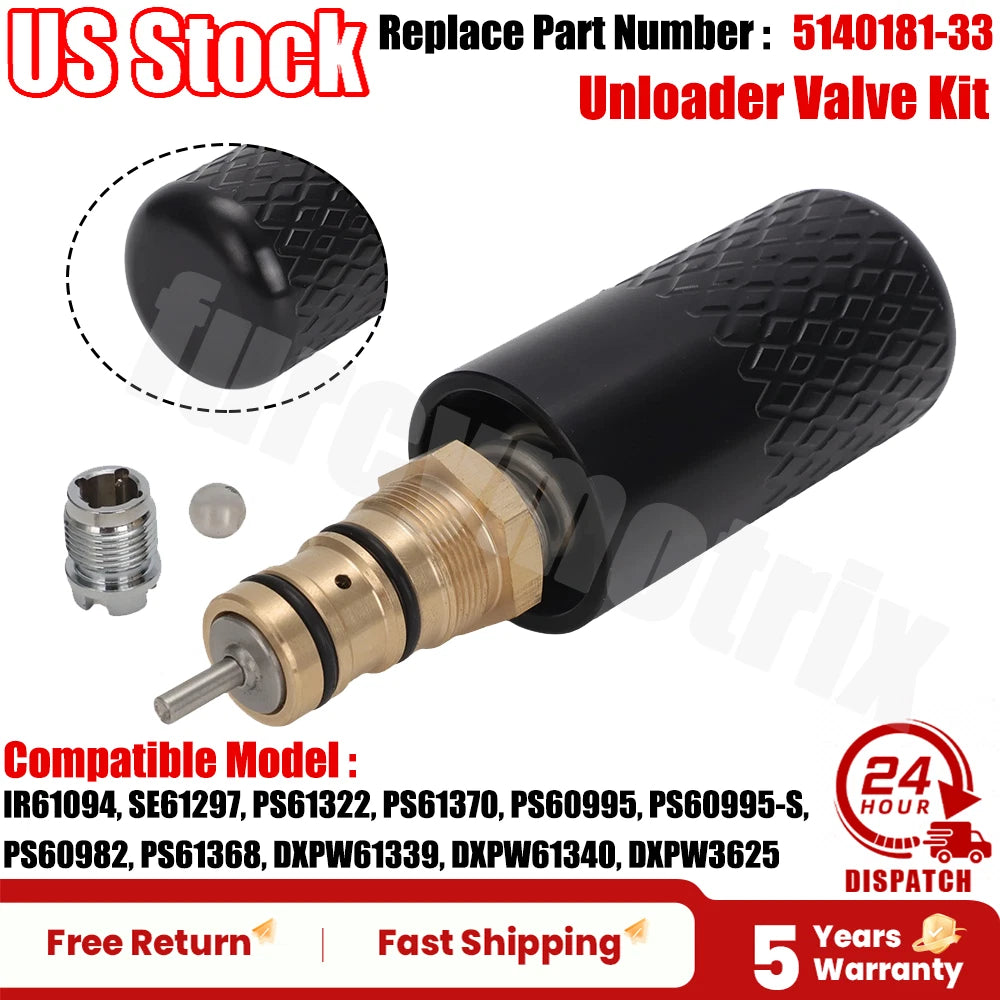 Unloader Kit w/ Seat for DeWALT DXPW3625, 61339, 61340 (5140181-33)