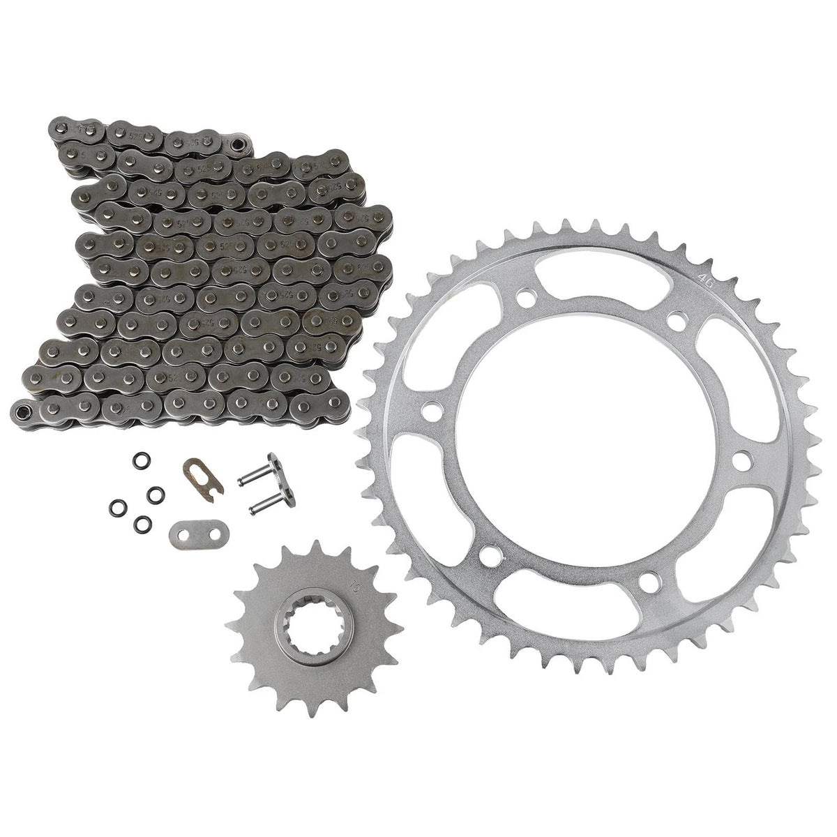 525x108 O-Ring Drive Chain & 16/46 Sprockets for Honda CBR600F4i (2001–2006)