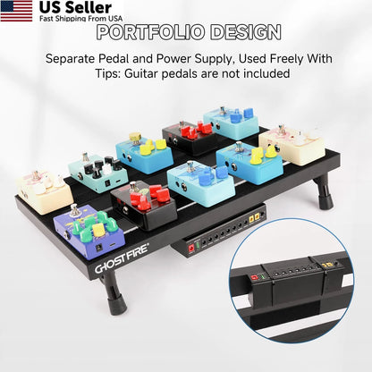 Ghost Fire Medium Portable Powered Guitar Pedal 19.7''×11.8''