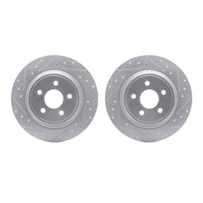 2X Brake Discs Rear FWD for Lincoln Nautilus (2016–2023) WGPN1-55004