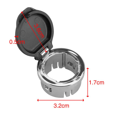 2X Cigarette Lighter Power Outlet Socket Cap Plug Cover for - 02ITM4507ABK