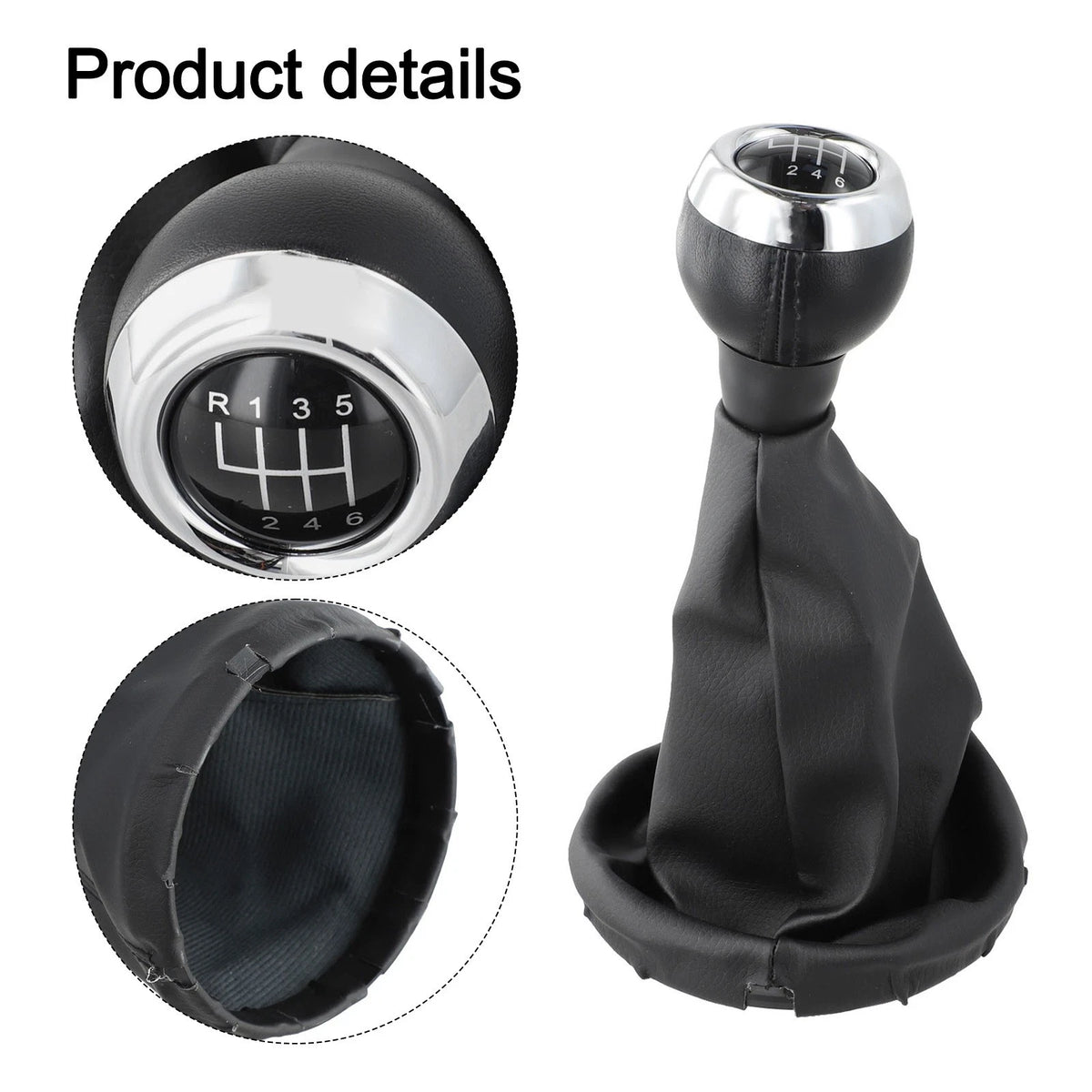 Direct Replacement Gear Shift Knob with Dust Cover for Mini Cooper (2002–2021)