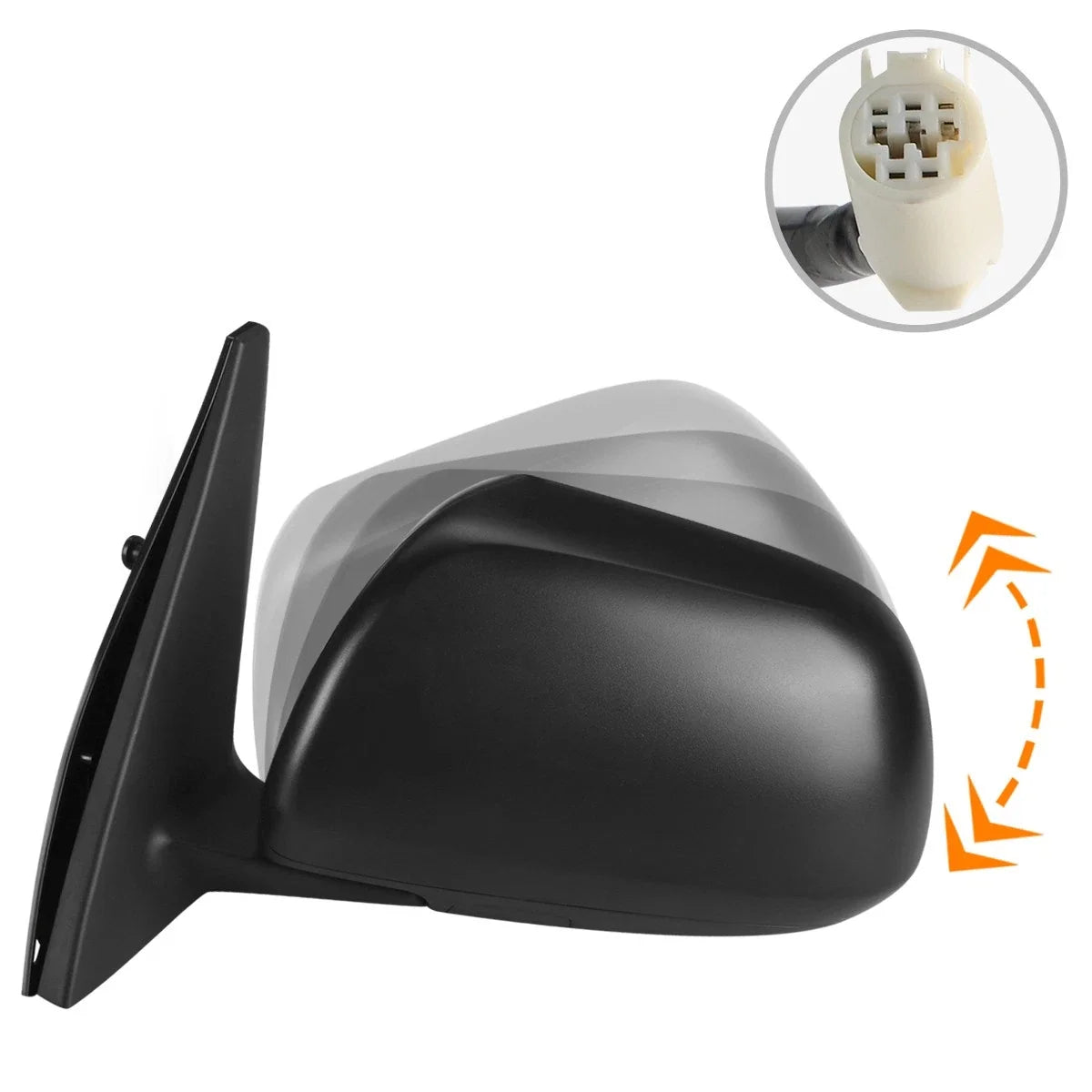 Replacement Side View Door Mirror - Heated for 2010-2013 4Runner