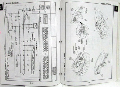Electrical Wiring Diagram for Mazda 626 (1999)