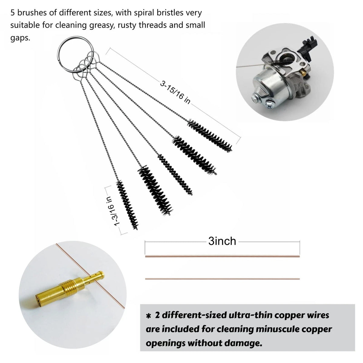 Cutting Torch Tip Cleaner Tool Kit for Welding Nozzles