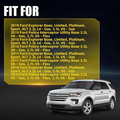 Front Bumper Bracket Retainers for Ford Explorer (2016–2019)