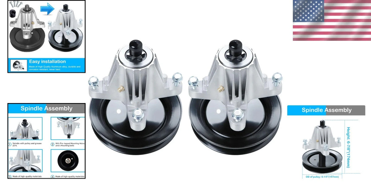 2X Efficient Spindle Assembly for Cub Cadet & Troy-Bilt Mowers