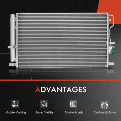 Cooling Kit for Dodge Caliber Jeep Compass L4 (68078975AB, K68078975AA, K68078975AB, 68223852AA)