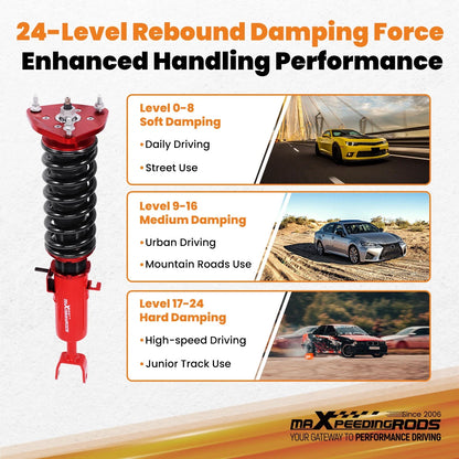 Coilover Springs and Shocks Kit for 350Z (2003-2009)