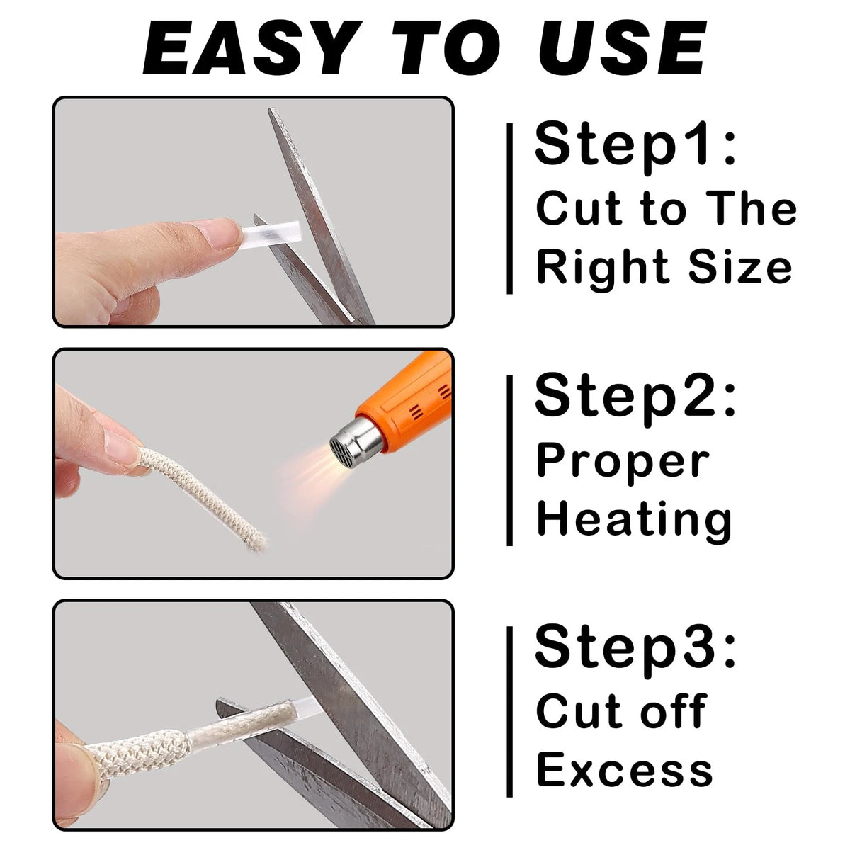 20pcs Aglets for Shoelaces - Clear 0.2 Inch Tips