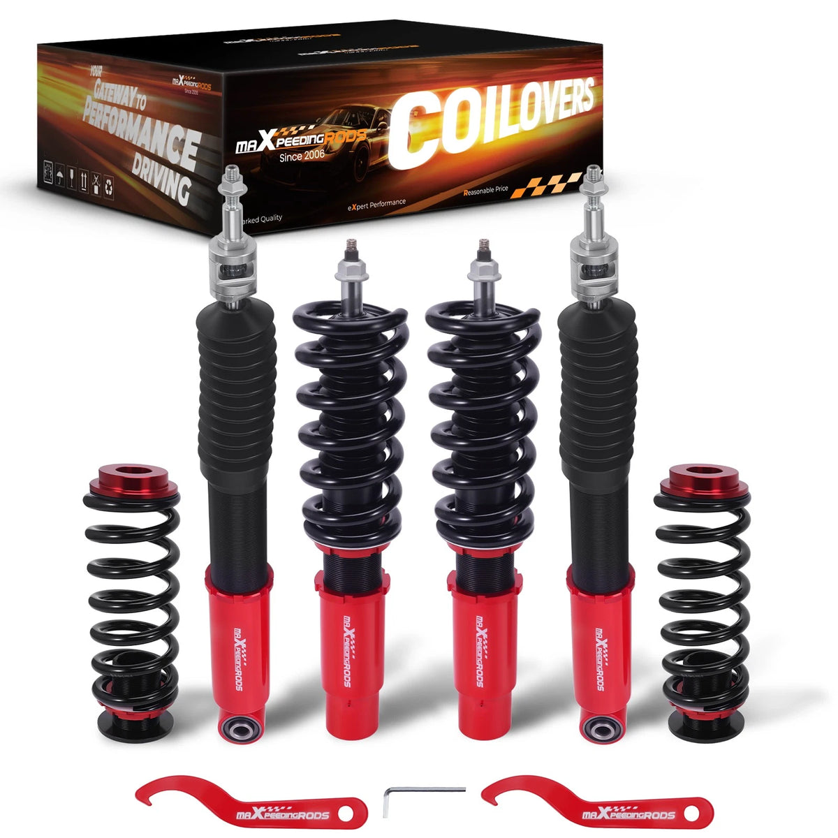 Coilover Lowering Suspension 24 Way Damping for Audi A6 (2012–2018) 4IJ2NZ