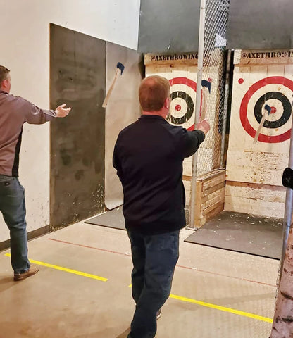 Set of 14 Throwing Axes for Axe Throwing Competitions