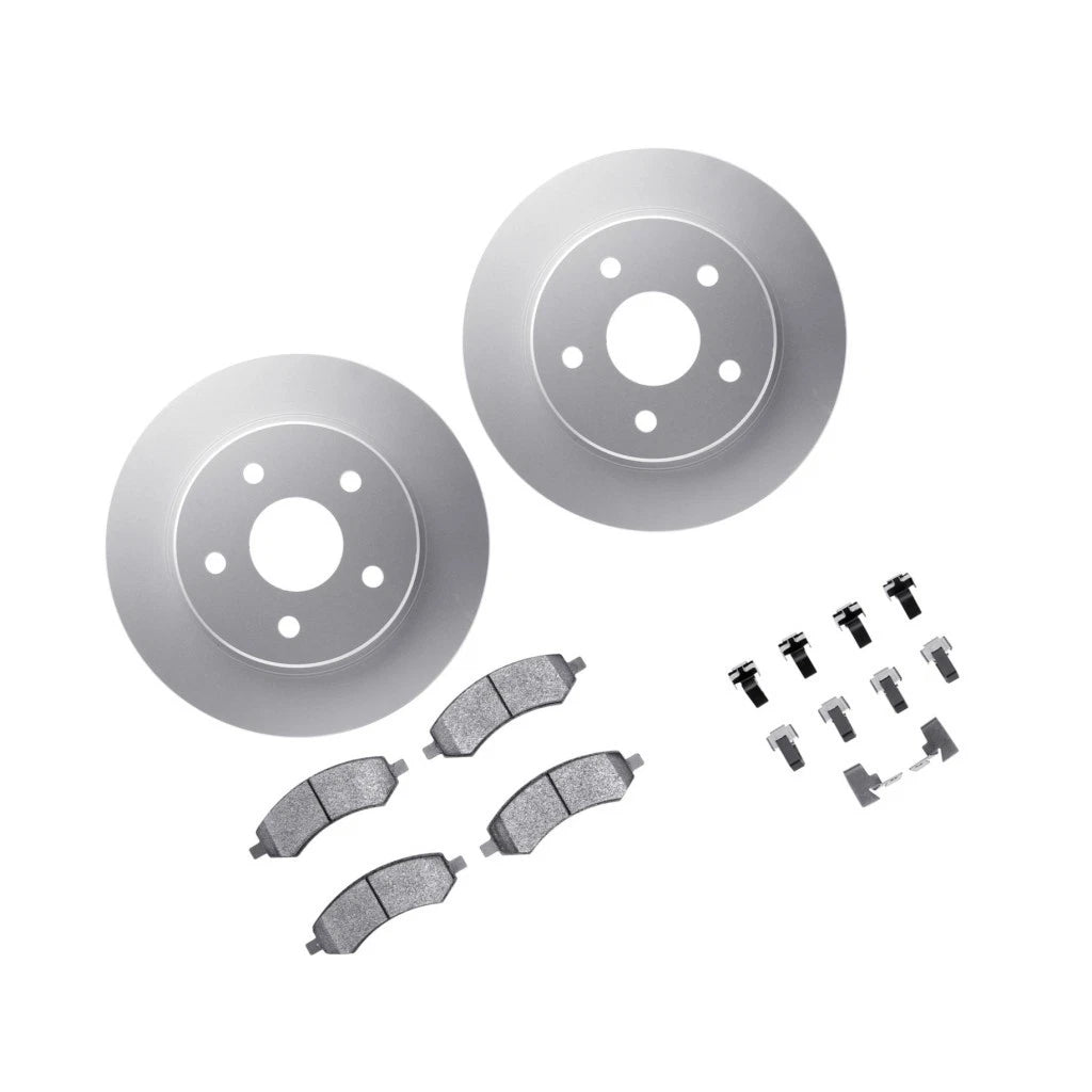 Brake Rotor Set for Dodge Durango (2007–2009) ALX-PAU-DF-4212-40131-CLA3