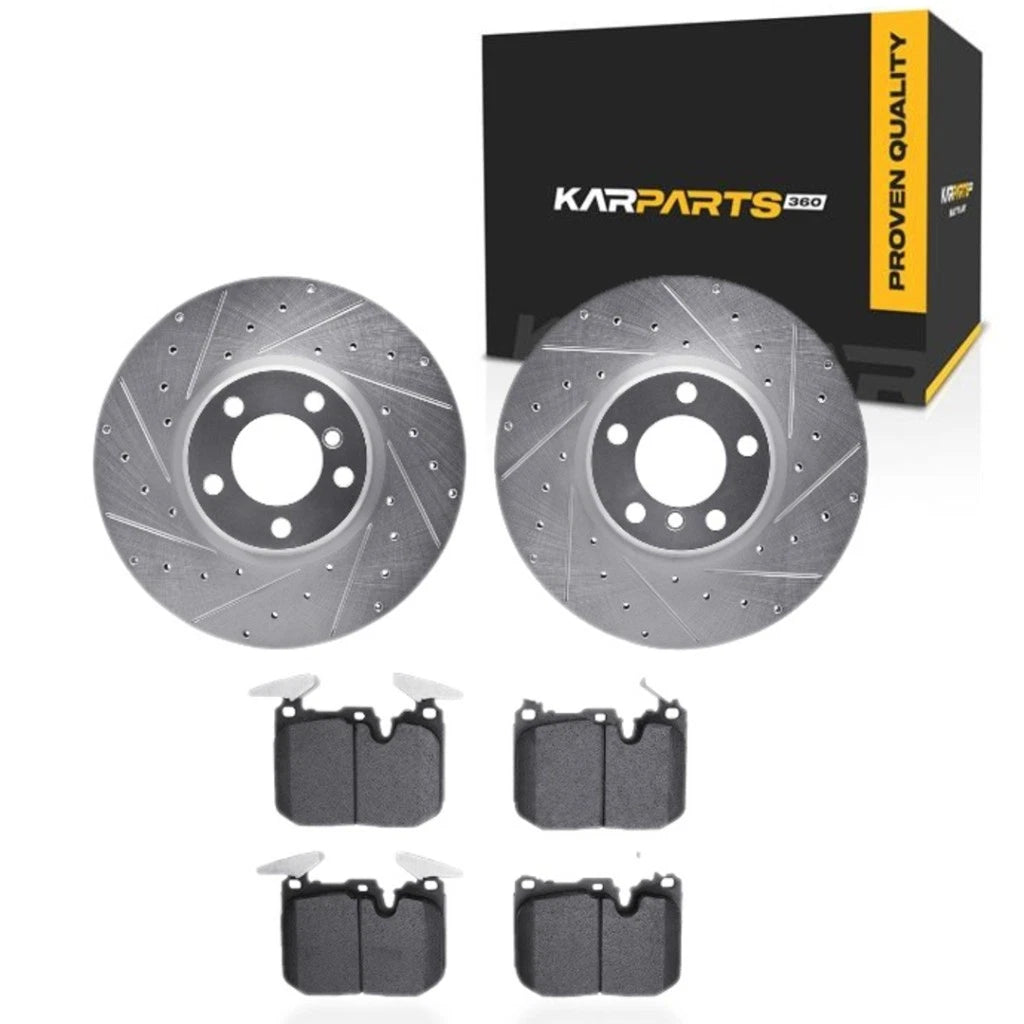 Rotor Set for BMW 435i/435i xDrive (2014–2016) ALX-PAU-DF-7612-31092-CLA9