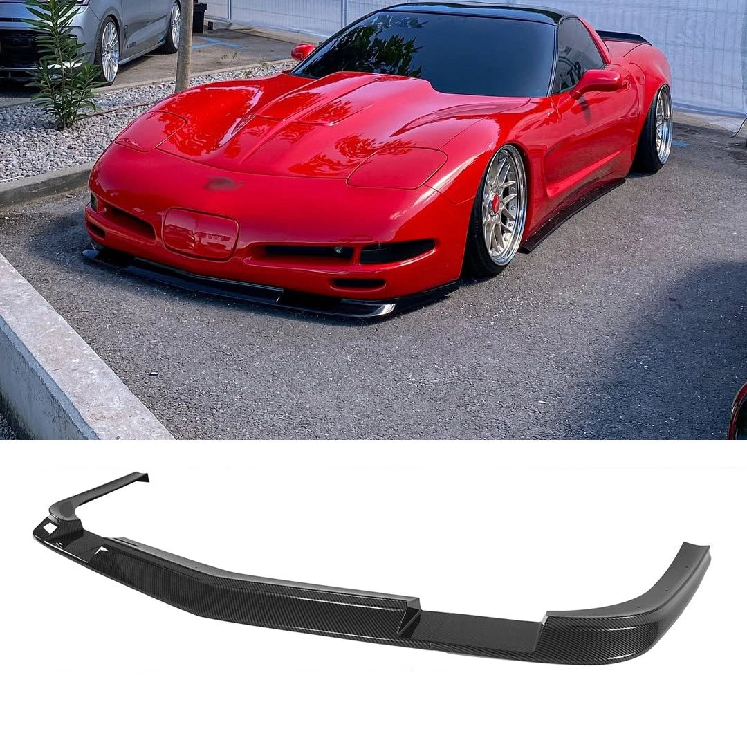 Front Bumper Lip Splitter Kit for Chevrolet Corvette C5 (1997–2004) ZR1 Style