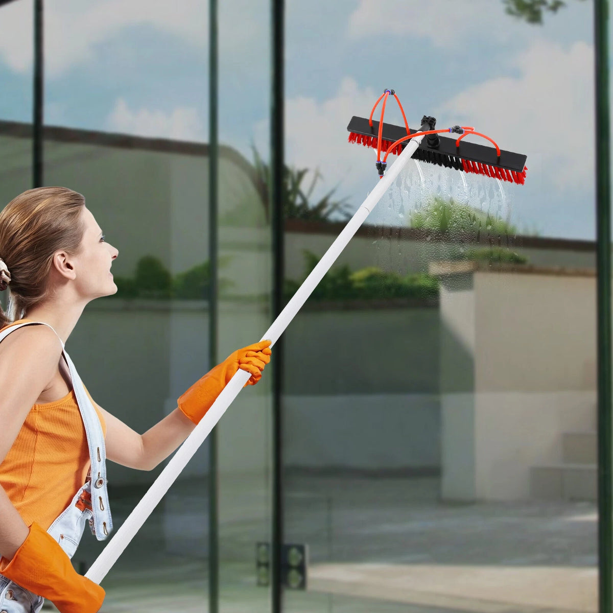 Cleaning Brush Kit for Solar Panel Window Cleaning Equipment