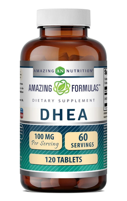 DHEA 100 Mg Tablets for Health Supplement (120 Count)