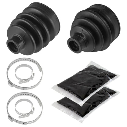 Front Axle Inner Outer CV Boot Kit for Kawasaki Mule 3010 (2003–2007) BO101+BO119