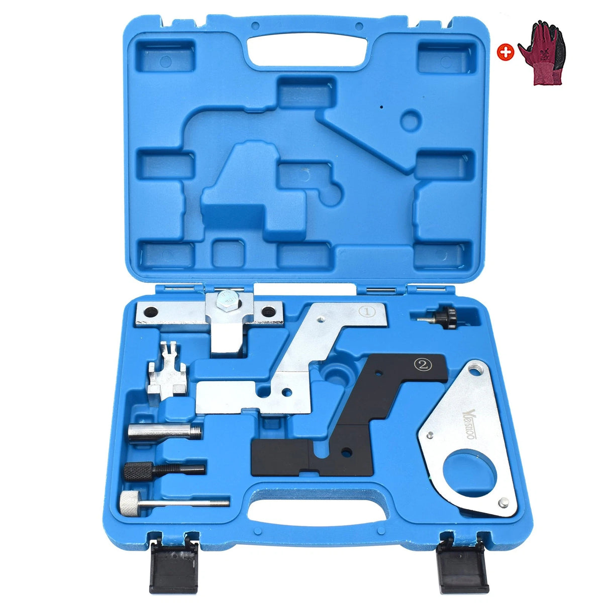 9PCS Engine Camshaft Timing Locking Tool Kit for Various Makes Models