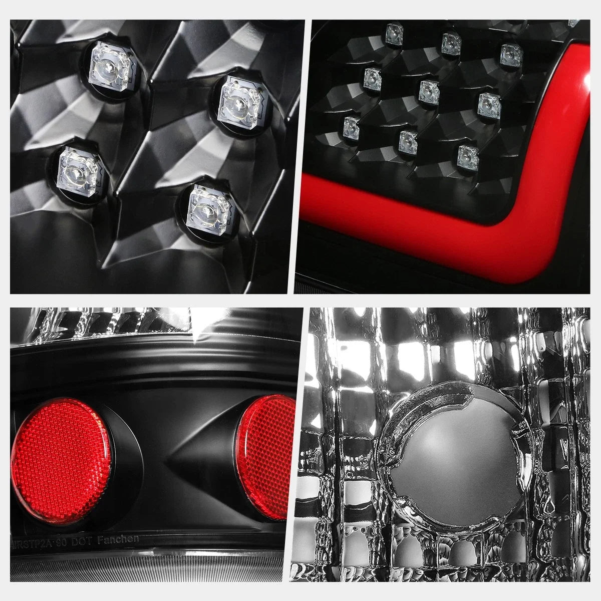 C-Bar 3D LED Tail Light for Chevy Silverado/GMC Sierra 1999-2003