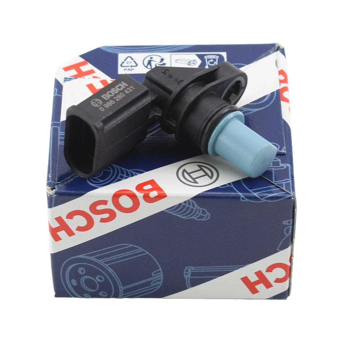 Bosch Camshaft Position Sensor 0986280431