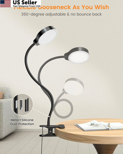 5W Clip on Light for Universal Use (LED, Eye Caring)