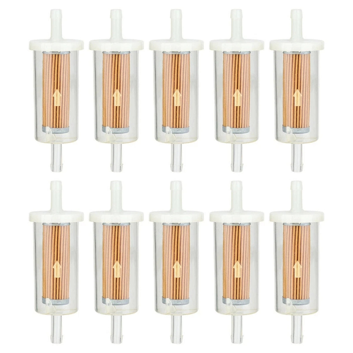10 Pack Fuel Filter for John Deere GT235 GT235E
