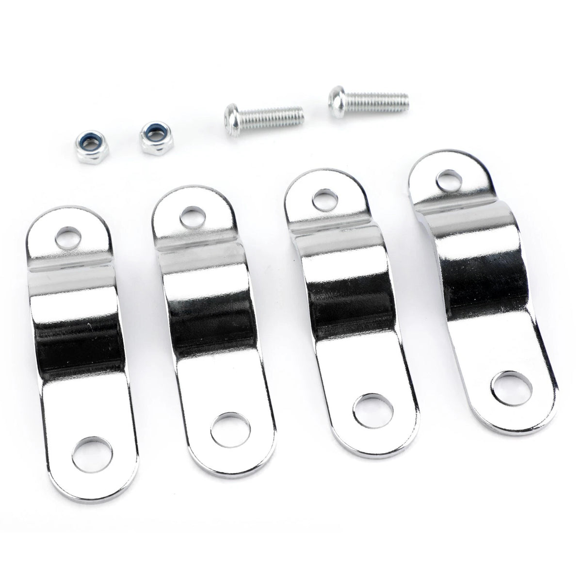 Adjustable Foglight Bracket for Motorcycle (30-35MM) M523-A079-Chrome