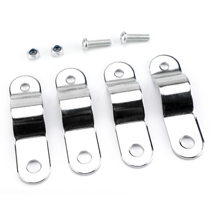 Adjustable Foglight Bracket for Motorcycle (30-35MM) M523-A079-Chrome