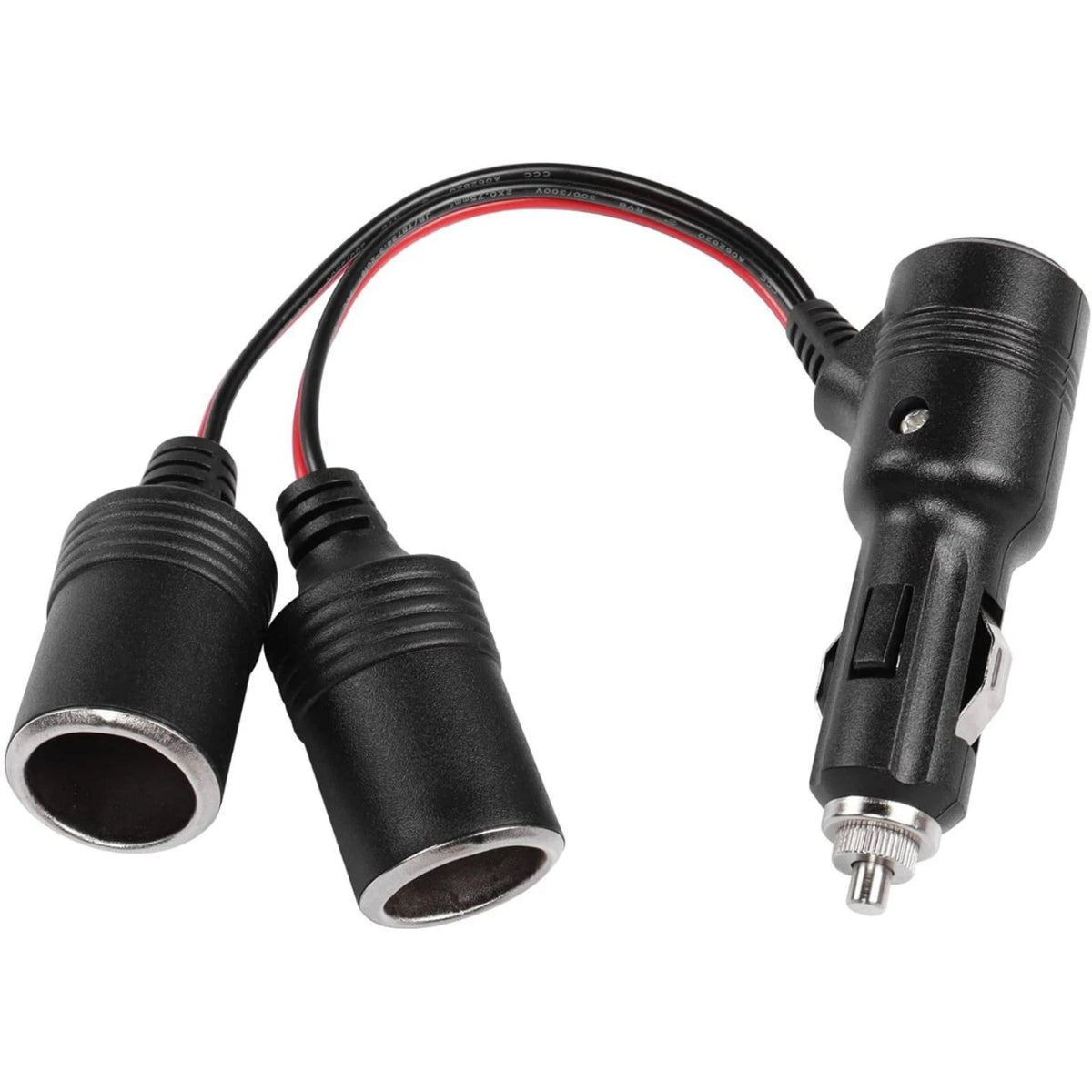 Cigarette Lighter Splitter for Car (1 to 2 DC Ports)