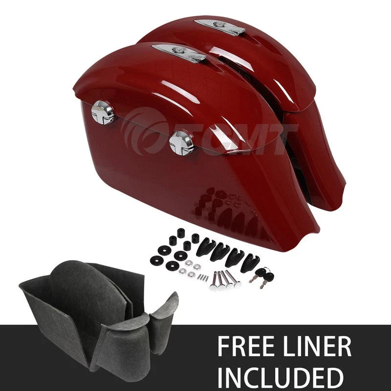 Saddlebag Electronic Latch & Liner for Indian Chieftain (2014–2018)