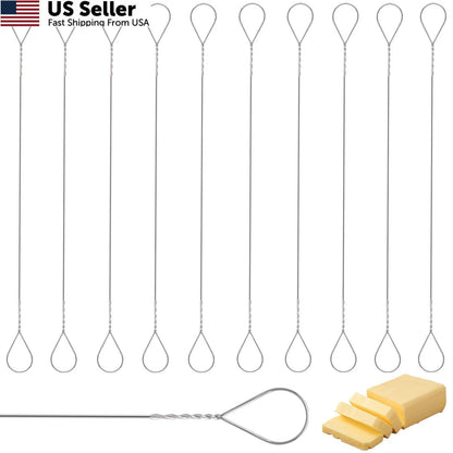 10X 5.7 Inch Cheese Slicer Wire for Mozeat