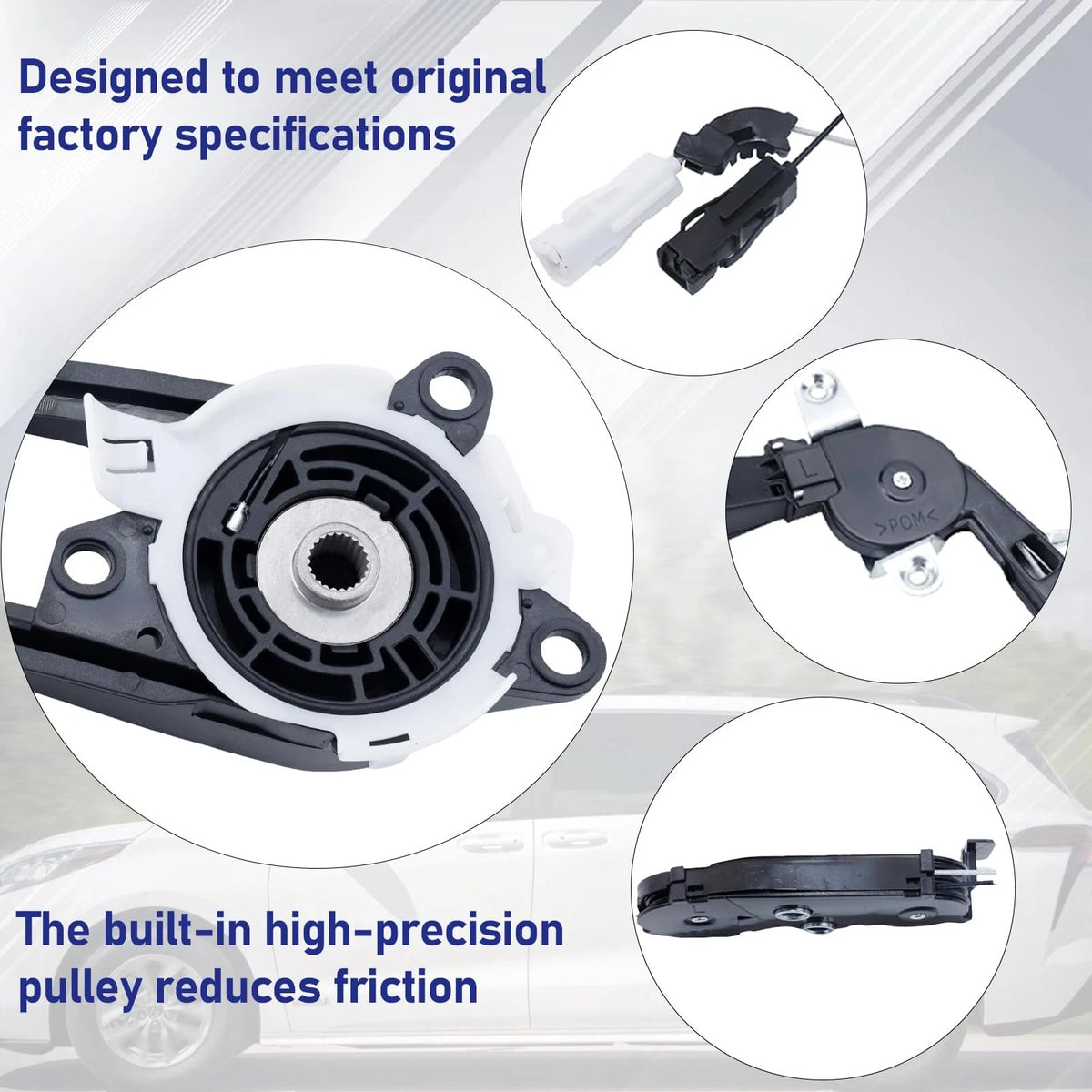 Power Sliding Door Cable SubAssembly for Toyota Sienna (2011–2020)